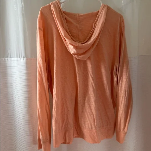 Old Navy Peach Zip-Up Hoodie - Picture 5 of 5